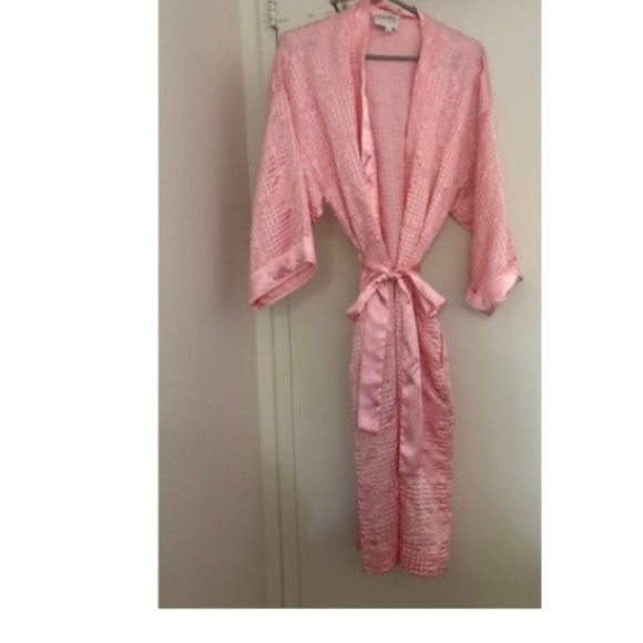 Vtg 70s 80s Christian Dior Women's Robe